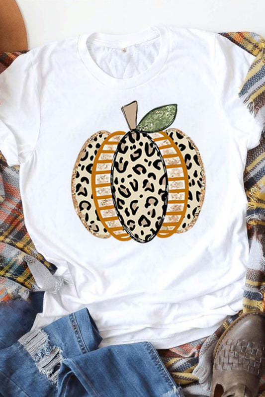 White Pumpkin Fall Graphic Tee (Pre-Order Sept 1st)