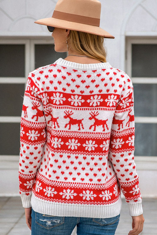 Christmas Round Neck Sweater